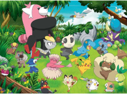 RAVENSBURGER Puzzle Divoké Pokémoni XXL 300 dielikov