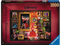 RAVENSBURGER Puzzle Disney Villainous: Srdcová kráľovná 1000 dielikov