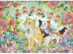 RAVENSBURGER Puzzle Mačacie priateľstvo 1000 dielikov