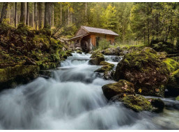 RAVENSBURGER Puzzle Vodopád Gollinger Wasserfall, Rakúsko 1000 dielikov