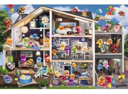 RAVENSBURGER Puzzle Domček pre Gelini 5000 dielikov