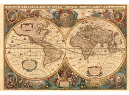 RAVENSBURGER Puzzle Historická mapa r.1630, 5000 dielikov