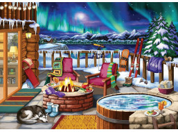 RAVENSBURGER Puzzle Polárna žiara XXL 500 dielikov