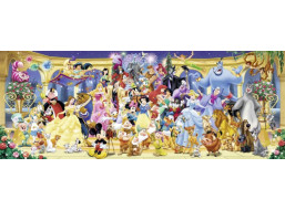 RAVENSBURGER Panoramatické puzzle Disney - Rodinná fotka 1000 dielikov
