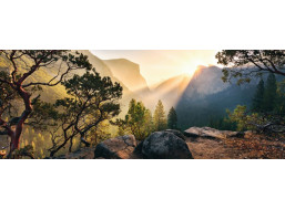 RAVENSBURGER Panoramatické puzzle Yosemitský národný park, Kalifornia 1000 dielikov