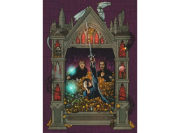RAVENSBURGER Puzzle Harry Potter 7: Trezor v Gringottovej banke 1000 dielikov