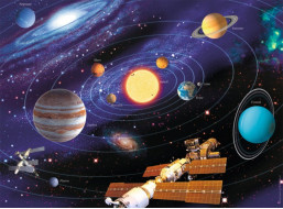 RAVENSBURGER Puzzle Slnečná sústava 500 dielikov