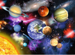 RAVENSBURGER Puzzle Slnečná sústava XXL 300 dielikov