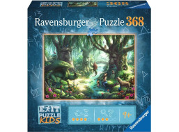 RAVENSBURGER Únikové EXIT puzzle Kids Kúzelný les 368 dielikov
