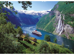 RAVENSBURGER Puzzle Nórsky fjord 1000 dielikov