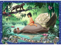 RAVENSBURGER Puzzle Kniha džunglí 1000 dielikov