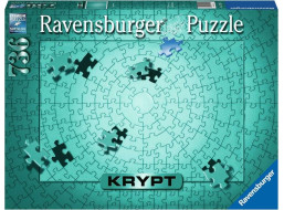 RAVENSBURGER Metalické puzzle Krypt Metallic Mint 736 dielikov