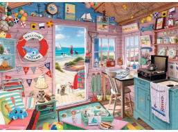 RAVENSBURGER Puzzle Plážový domček 1000 dielikov