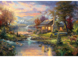 SCHMIDT Puzzle Prírodný raj 1000 dielikov