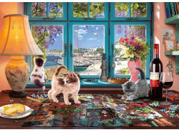 RAVENSBURGER Puzzle Skladačov stôl 1000 dielikov