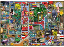 RAVENSBURGER Puzzle Úžasná abeceda - písmeno E 1000 dielikov