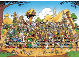 RAVENSBURGER Puzzle Asterix a Obelix: Rodinná fotka 1000 dielikov