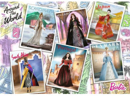 RAVENSBURGER Puzzle Barbie: Okolo sveta 1000 dielikov