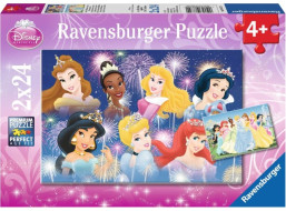 RAVENSBURGER Puzzle Krásne princezné 2x24 dielikov