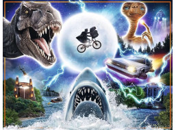 RAVENSBURGER Puzzle Kultové filmy Universal Amblin 2000 dielikov