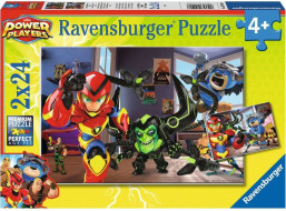 RAVENSBURGER Puzzle Power Players 2x24 dielikov