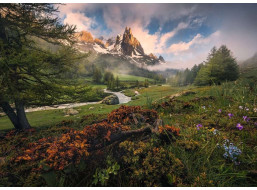 RAVENSBURGER Puzzle Clarée Vallée, Alpy 1000 dielikov