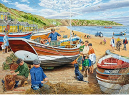 RAVENSBURGER Puzzle Rybári 500 dielikov