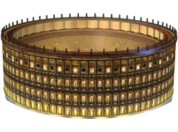 RAVENSBURGER Svietiace 3D puzzle Nočná edícia Koloseum, Rím 216 dielikov