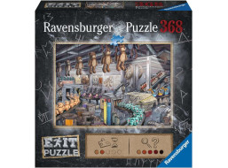 RAVENSBURGER Únikové EXIT puzzle Továreň na hračky 368 dielikov