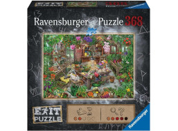 RAVENSBURGER Únikové EXIT puzzle V skleníku 368 dielikov