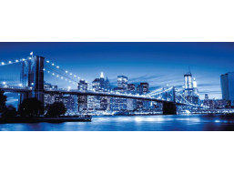 RAVENSBURGER Panoramatické puzzle Žiarivý New York 1000 dielikov
