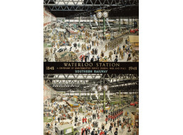 GIBSONS Puzzle Stanica Waterloo v roku 1848 a 1948, 1000 dielikov