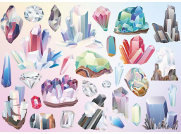 CLOUDBERRIES Puzzle Crystals 1000 dielikov