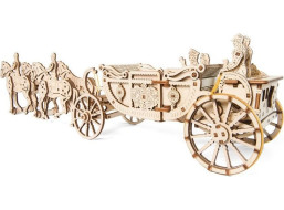 UGEARS 3D puzzle Kráľovský kočiar 290 dielikov