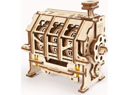 UGEARS 3D puzzle Počítadlo (pokladňa) 157 dielikov