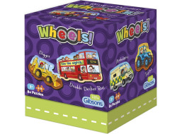 GIBSONS Detské puzzle Vozidlá 8v1
