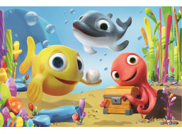 TREFL Puzzle Rybka MiniMini MAXI 24 dielikov