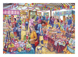 GIBSONS Puzzle Všeobecná tombola XL 500 dielikov