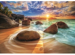 TREFL Puzzle Pláž Samudra, India 1000 dielikov