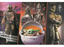 TREFL Puzzle The Mandalorian: Tajomný Baby Yoda 300 dielikov