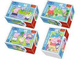 TREFL Displej Puzzle Prasiatko Peppa 54 dielikov (40 ks)