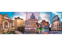 TREFL Panoramatické puzzle Cestovanie po Taliansku 500 dielikov