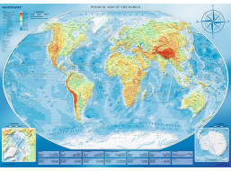 TREFL Puzzle Veľká mapa sveta 4000 dielikov