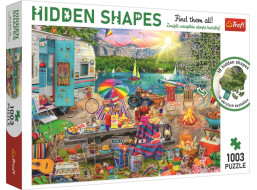 TREFL Puzzle Hidden Shapes: Výlet obytným autom 1003 dielikov