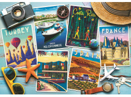 TREFL Puzzle Pohľadnica z dovolenky 1000 dielikov