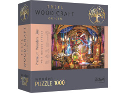 TREFL Wood Craft Origin puzzle Čarovná komnata 1000 dielikov