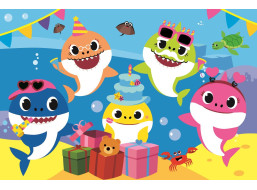 TREFL Puzzle Baby Shark: Oslava MAXI 24 dielikov