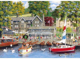 GIBSONS Puzzle Leto v Ambleside 1000 dielikov