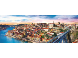 TREFL Panoramatické puzzle Porto, Portugalsko 500 dielikov