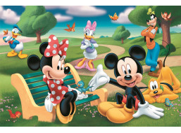 TREFL Puzzle Mickey Mouse: Medzi priateľmi MAXI 24 dielikov